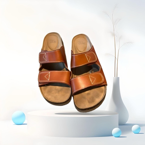Natural slide sandal - Picture 1 of 2